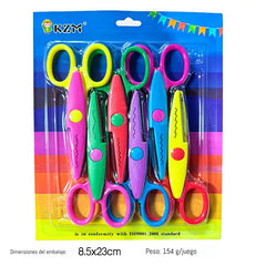🔥 Tylko 89 zł! ✂️ Zestaw 6 szt. bezpiecznych nożyczek DIY dla dzieci 🌈 Kreatywna zabawa bez końca!