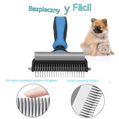 🎁 1+1 GRATIS!🐾 Koniec z sierścią w domu! 🐶🐱 Delikatna szczotka usuwa martwy włos