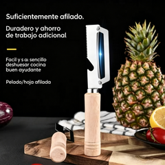 ✅Kup 1, drugi gratis (2 sztuki) 🧅🔪 Wielofunkcyjna obieraczka kuchenna: obiera, kroi warzywa, otwiera butelki! 🔥