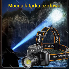 【🔥Gorąca sprzedaż🔥】Nowa latarka czołowa z jasnym światłem