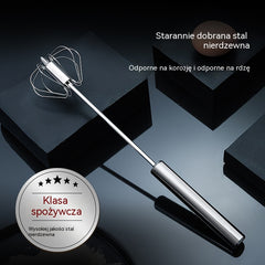 2 szt. 99 zł✨ Kup 1, drugi dostaniesz GRATIS!🥚 Koniec z męczącym ubijaniem jajek! 2× półautomatyczna trzepaczka ze stali nierdzewnej 💪
