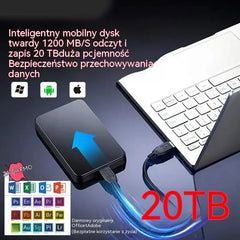 🔥 Tylko teraz! Dysk 20 TB 💾 Zwolnij miejsce w telefonie i komputerze ⚡ Szybkie USB 3.0