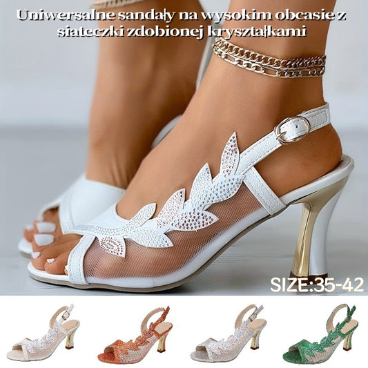 ✨【35-42】Wszechstronne damskie sandały na wysokim obcasie