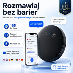 🔥 Tłumacz AI w kieszeni 🌍 Natychmiastowe tłumaczenie rozmów w 165 językach