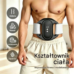⚡ Pas do brzucha EMS – trening mięśni bez wysiłku, używaj w domu! 🏠