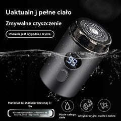 🔥 -50% Tylko dziś! Mała golarka elektryczna dla mężczyzn ✨ Gładkie golenie bez podrażnień