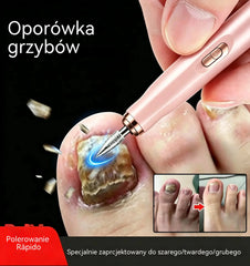 💅✨ Elektryczna pilnik do paznokci na grzybicę – przywróć zdrowy wygląd paznokci w domu 🦶