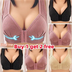 🔥 Kup 1, a 2 GRATIS! 💕 3× Bezszwowy biustonosz push-up ✨ Komfort + piękny kształt + zero śladów