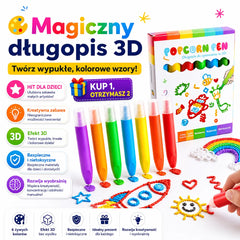 🔥 KUP 1, OTRZYMASZ 2! 🎨 Kreatywny długopis 3D za 99 zł – rozwija wyobraźnię i daje godziny zabawy!