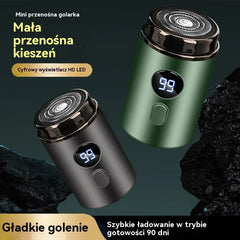 🔥 -50% Tylko dziś! Mała golarka elektryczna dla mężczyzn ✨ Gładkie golenie bez podrażnień