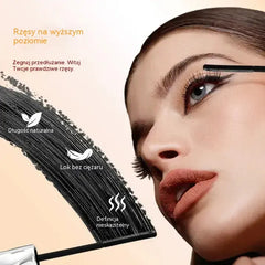 👁️🔥 1+1 GRATIS! Wodoodporny Tusz z Efektem Sztucznych Rzęs ✨ Bez Grudek i Rozmazywania