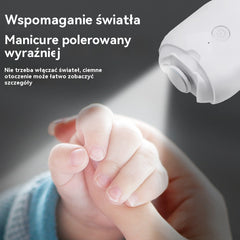 💅 Kup 1 sztukę i otrzymaj 1 za darmo! ✨ Automatyczny pilnik do paznokci (1 sztuka) do bezpiecznej i delikatnej pielęgnacji paznokci 👶-4184431