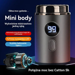 🔥 -50% Tylko dziś! Mała golarka elektryczna dla mężczyzn ✨ Gładkie golenie bez podrażnień