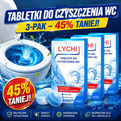 🔥🚽 KUP 1, OTRZYMASZ 2 GRATIS! ✨ 48 TABLETEK WC – KONIEC Z KAMIENIEM I ZAPACHEM!