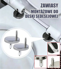 3 komplety tylko 89 zł 🚽 Koniec z ruszającą się deską WC! 🔧 — mocne zaciski śrubowe do szybkiej naprawy