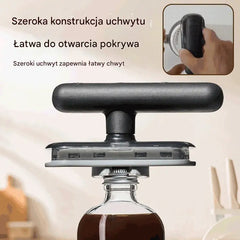 🎁🔥 2 SZTUKI ZA 89 ZŁ! Kup 1, drugi GRATIS! Otwieracz bez wysiłku – koniec z mocno zakręconymi słoikami 💪