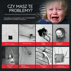 🏠🔧【10 sztuk tylko 99 zł】💧 Wodoodporna masa naprawcza – uszczelnij dziury, pęknięcia i przecieki w domu!