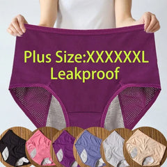 🔥 PROMOCJA! 6 SZT. Bielizny Wysoki Stan – Wyszczupla Brzuch, Nie Uciska, Komfort L-8XL 🩲