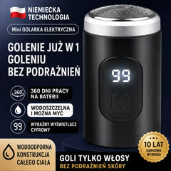 💥🔥 Oferta limitowana: mini golarka elektryczna z ładowaniem USB 🚗⚡ Gładka twarz zawsze i wszędzie!