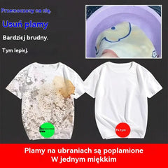 🎁 PROMOCJA -50% | Kup 3 pudełka = 30 tabletek ✨ Magiczne tabletki do czyszczenia – moczenie usuwa plamy bez szorowania!