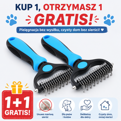 🎁 1+1 GRATIS!🐾 Koniec z sierścią w domu! 🐶🐱 Delikatna szczotka usuwa martwy włos