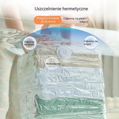 ✨ Zestaw 5 worków próżniowych 💨 Oszczędź do 80% miejsca! Bez pompki – idealne do walizki i domu 🧳🏠