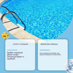 🔥Kup 1, a 1 dostaniesz gratis🏊‍♀️💧Tabletki do czyszczenia basenu zapewniające krystalicznie czystą wodę.