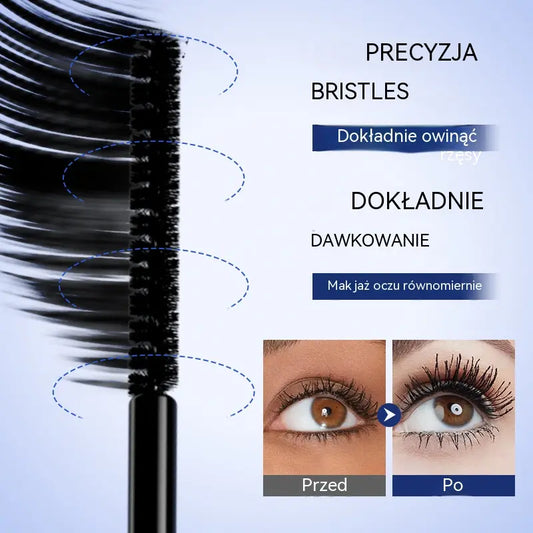 😍 3 szt. za 99 zł! 👁️✨ Wodoodporny tusz do rzęs 3D — perfekcyjne podkręcenie cały dzień! 🔥