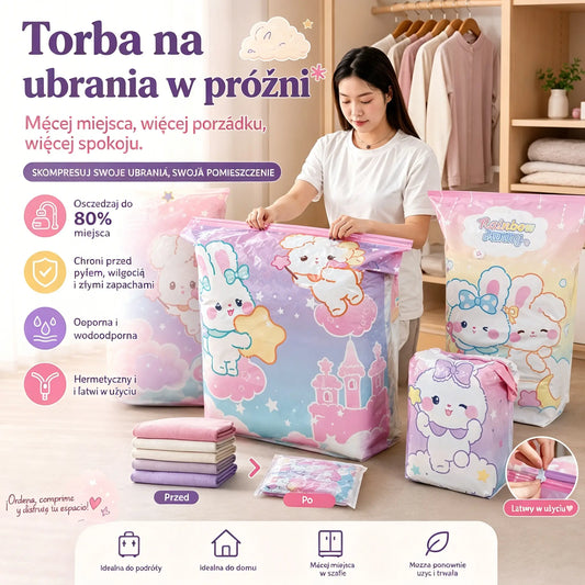 🔥 5 worków próżniowych tylko 109 zł! 🏠 Więcej miejsca, mniej bałaganu 💨