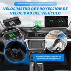 🚗 Inteligentny HUD GPS do auta｜Kontrola prędkości w czasie rzeczywistym｜Jedź bezpieczniej i unikaj mandatów