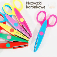 🔥 Tylko 89 zł! ✂️ Zestaw 6 szt. bezpiecznych nożyczek DIY dla dzieci 🌈 Kreatywna zabawa bez końca!