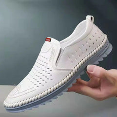 【39-44】Ręcznie robione męskie skórzane buty 2026 | Styl casualowy do noszenia na zewnątrz