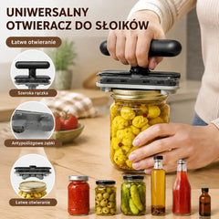 🎁🔥 2 SZTUKI ZA 89 ZŁ! Kup 1, drugi GRATIS! Otwieracz bez wysiłku – koniec z mocno zakręconymi słoikami 💪