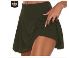 👗🏃‍♀️ Spódniczka sportowa ze spodenkami – wygoda i brak obaw o odsłonięcie 💪 10 kolorów