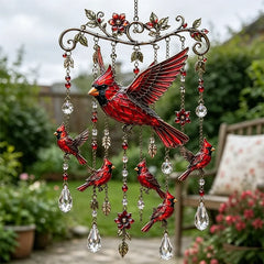 🐦🔔 Kryształowe dzwonki z kolibrami – wyjątkowa dekoracja w stylu vintage ✨