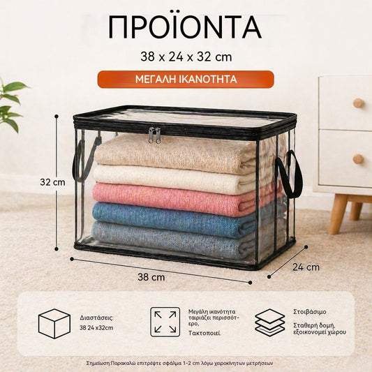 3 sztuki za 99 zł -- 🔥 Oferta ograniczona czasowo: 49% zniżki 📦 Duża, wytrzymała, gruba, przezroczysta plastikowa torba do przechowywania ubrań, na przeprowadzkę i do magazynowania