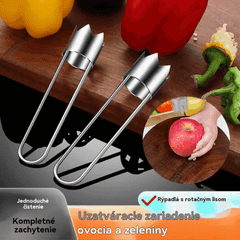 🔥 Kup 1, drugi GRATIS! 🍎 Niezbędny stalowy wykrawacz do jabłek i warzyw