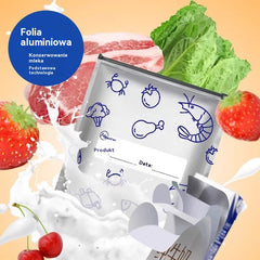 🔥🔥Łącznie 30 antybakteryjnych woreczków z folii aluminiowej, niezwykle łatwych w użyciu, pozwalających zachować świeżość.