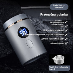 🔥 -50% Tylko dziś! Mała golarka elektryczna dla mężczyzn ✨ Gładkie golenie bez podrażnień