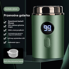 🔥 -50% Tylko dziś! Mała golarka elektryczna dla mężczyzn ✨ Gładkie golenie bez podrażnień