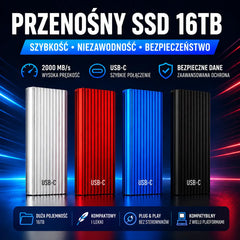 🏆 Oferta Limitowana! ⚡ Mini Dysk SSD 16 TB USB-C — Zwolnij Miejsce w Telefonie i Komputerze 🔥