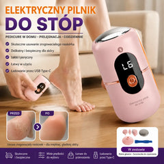 🦶 5w1 elektryczny pilnik do stóp – gładkie stopy bez wysiłku ✨