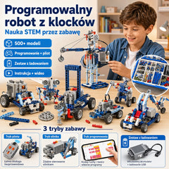 1 szt. 139 zł🤖🧩【Ograniczona zniżka 50%】Zestaw LEGO Electric Robot Construction dla dzieci